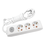 MULTI-LET Üçlü Priz Anahtarlı Topraklı Ç.K.
