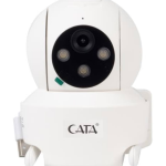 Cata CT-4051 Akıllı Dış Mekân 360° Wi-Fi Güvenlik Kamerası – 3MP Full HD, Gece Görüşlü, Ses & Hareket Algılama