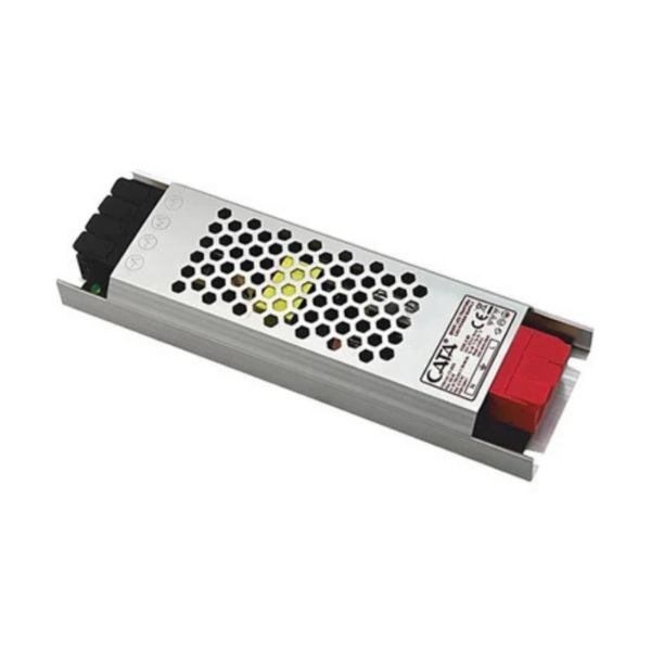 Cata CT‑2676 Süper Slim Şerit LED Trafosu – 17 A / 200 W