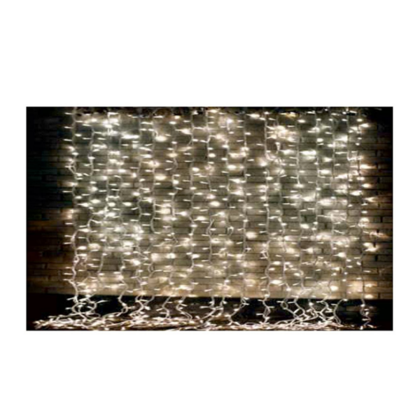 Cata CT-8502 2x2 m Eklenebilir Saçak LED Perde – 600 LED, Dış Mekân, Günışığı