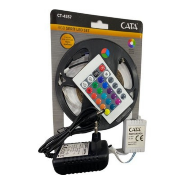 Cata CT-4557 RGB Şerit LED Set – 5 Metre