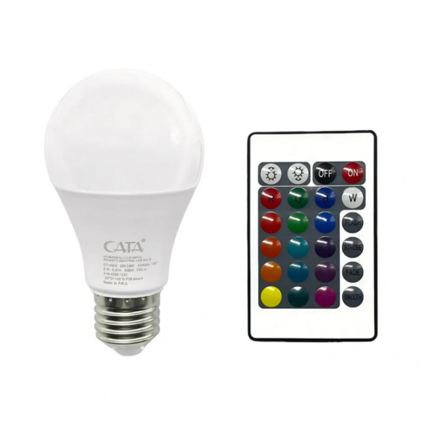 Cata Kumandalı RGB LED Ampul – 9W (850 lm)