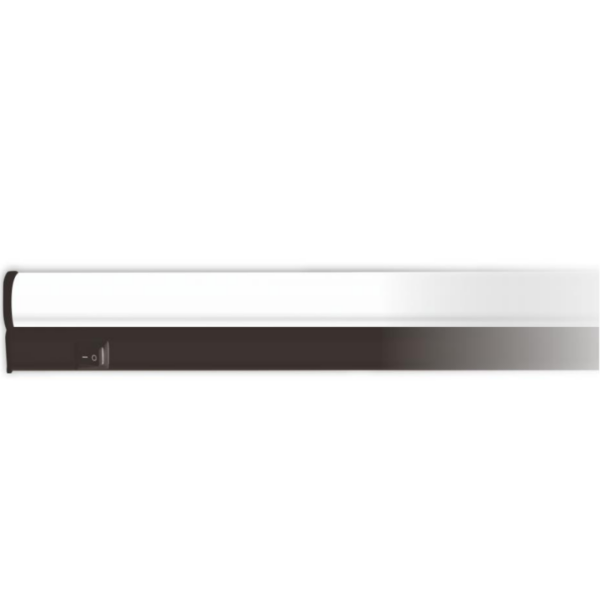 Cata CT-2367 Anahtarlı & Eklenebilir T5 LED Bant Armatür – 10W, 60 cm, Siyah Kasa, Beyaz Işık