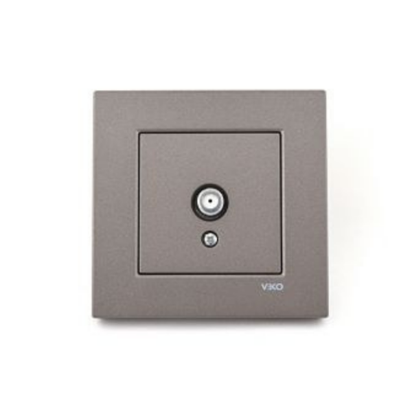 Viko Novella Antrasit Uydu Prizi