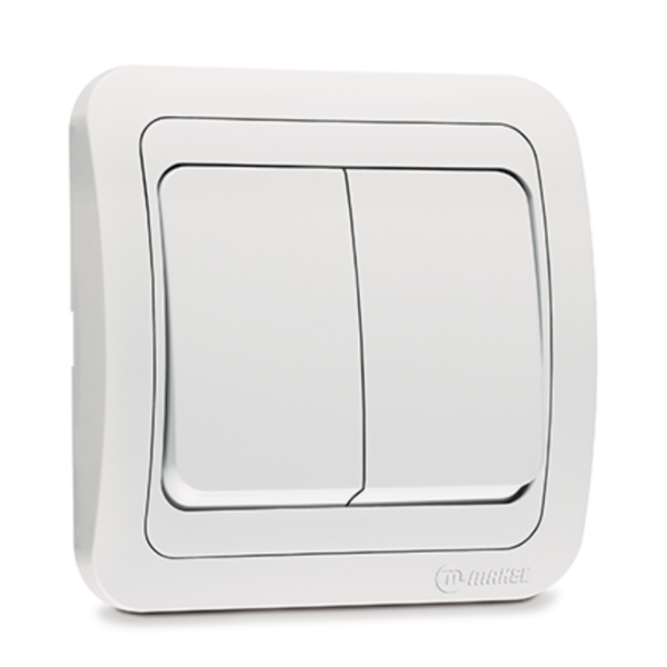 Makel Mimoza Beyaz Komütatör Anahtar