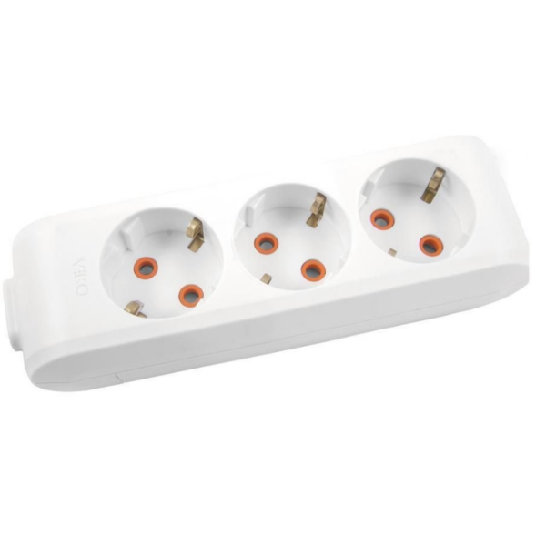 Viko Multi-Let Topraklı 3’lü Grup Priz