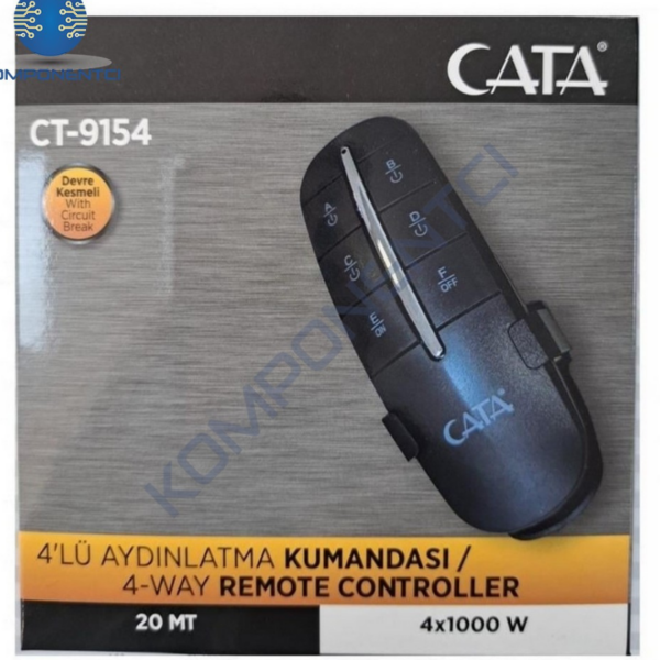 Cata CT-9154 4’lü Aydınlatma Kumandası