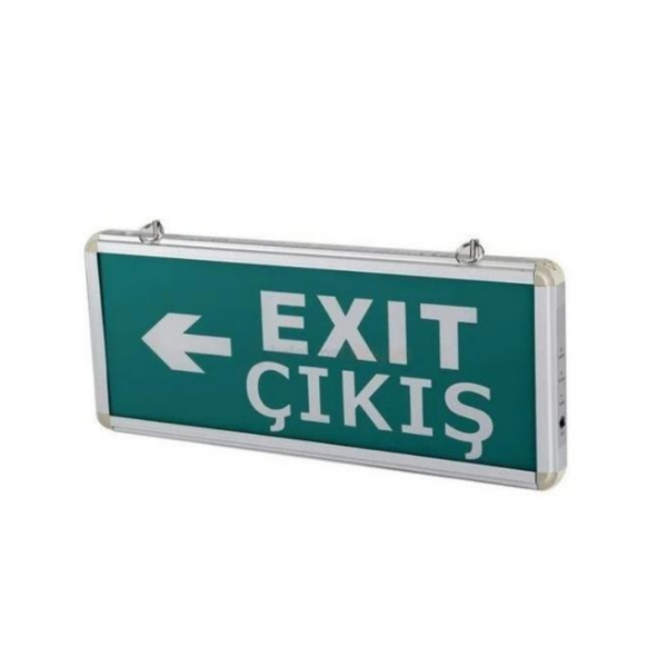 Cata CT-9166 LED’li Exit Çıkış Armatürü – 3W, 3 Saat Akülü