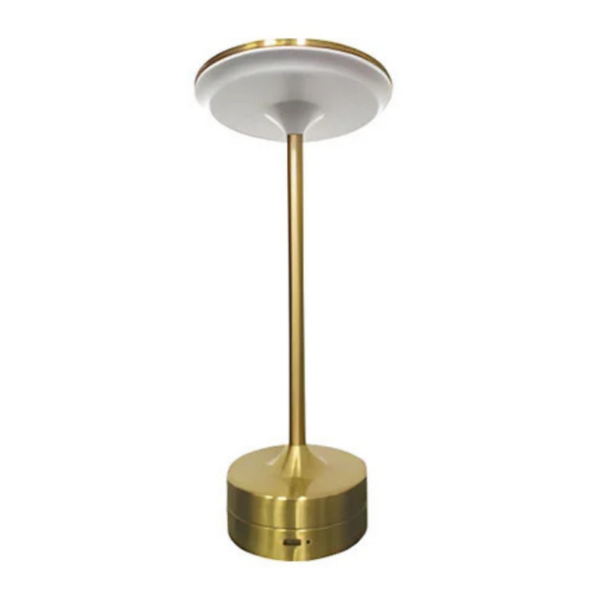 Cata CT-8438 Toronto Şarjlı Dokunmatik Masa Lambası – Gümüş, Dimmerli, 3 Renk Ayarlı LED, 1800 mAh